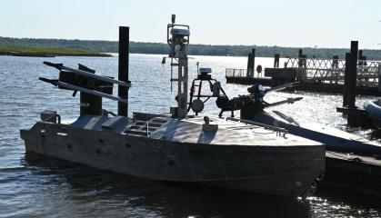 Таємно протестовану в Україні ППО BRAWLR тепер ставлять на морські дрони, щоб збивати десятки "Шахедів" за місію