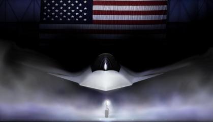 Невже над "Зоною 51" зняли на відео винищувач 6-го покоління F-47, який там таємно випробовували, що про це відомо