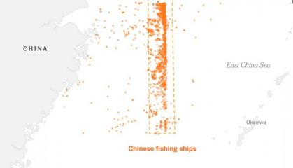 Китай побудував у морі "стіну" довжиною понад 500 км всього за кілька днів, але навіщо