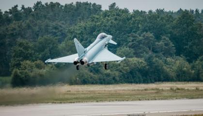 У небо піднявся новий грізний супротивник для Су-35 та Су-57 - Eurofighter Typhoon у найсучаснішій модифікації Tranche 4