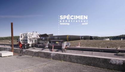У Франції детально показали випробування своєї нової протибункерної 1000-кг бомби на базі AASM Hammer