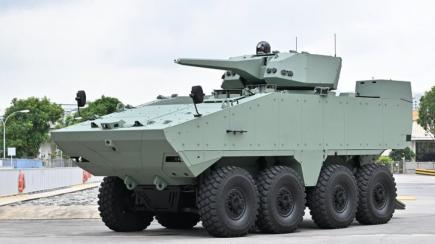 Щоб почати отримувати БМП нового покоління вже за 2-3 роки Сінгапур взяв за основу високозахищений Terrex s5