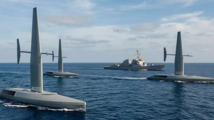 Вперше показали як виглядатиме дрон-вітрильник з "протиугінною системою" із Tomahawk та вітрилом у 43 метри заввишки