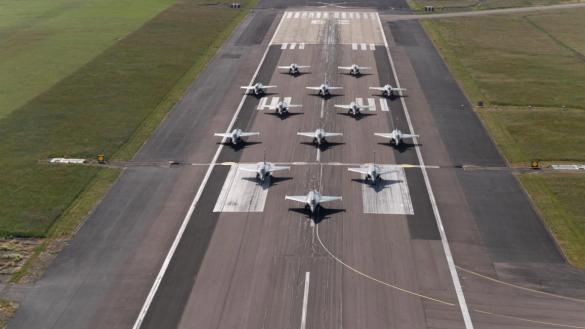 У Франції спробували посилити захист авіабази з "ядерними" Rafale за допомогою аеростату