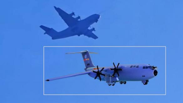 Китай підняв у повітря свій Airbus A400 - Y-30, який має замінити копії Ан-12