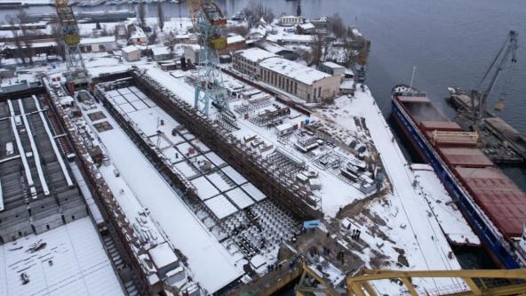 ХДЗ "Палада" почав будівництво композитного плавдоку на замовлення Хорватії 