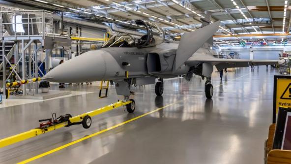 Saab вже оцінює можливість створення нового виробничого центра Gripen для України