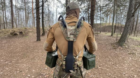 ​Бойова механіка, Сили оборони України випробовують новий пасивний екзоскелет "Гюрза-1" від Military Trade