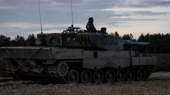 У НАТО показали, як українські танкісти проходили навчання на Leopard 2A4 (фото)