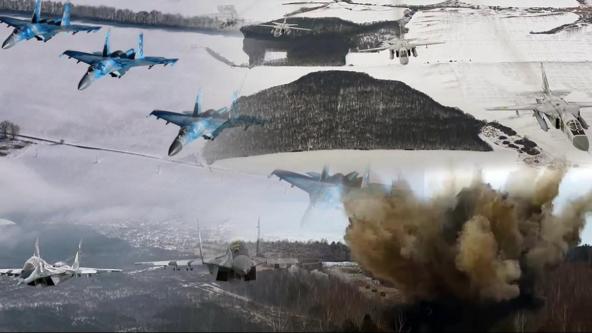 ЗСУ тренувались знищувати танки противника за допомогою МіГ-29, Су-27, Су-24М та Bayraktar TB2 (відео)