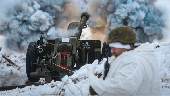 Національна гвардія показала, як готується стріляти по противнику із гаубиць Д-30 