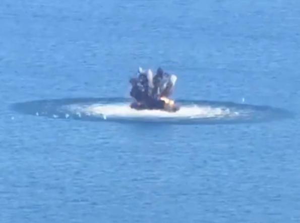 ЗСУ вперше уразили російський морський дрон, і схоже це був новий тип