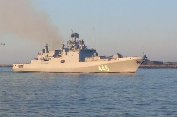 РФ вивела на випробування для Індії такий же фрегат проекту 11356, із яких б'ють "Калібрами" по Україні