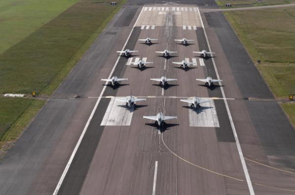 У Франції спробували посилити захист авіабази з "ядерними" Rafale за допомогою аеростату