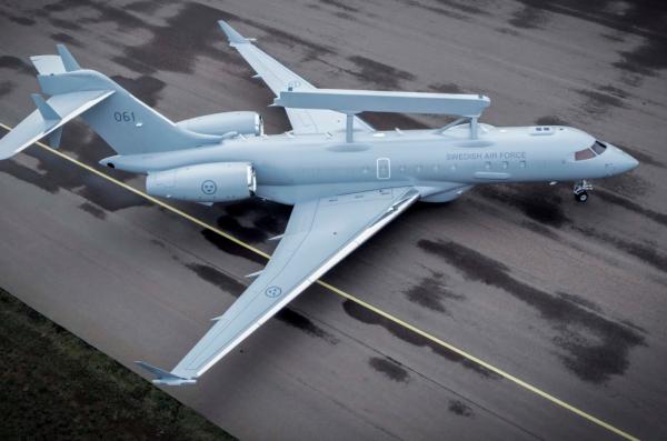 ПС ЗСУ вже використовують літаки ДРЛВіУ ASC 890, а їм на заміну в Saab представили перший GlobalEye для ПС Швеції
