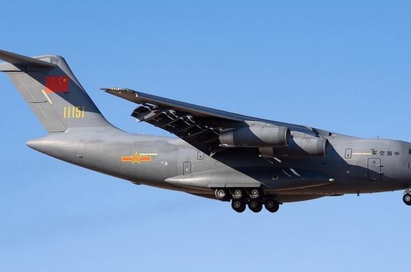 Китай збільшив флот своїх Y-20B як аналогу Ил-76, які замість російських мають китайські двигуни WS-20