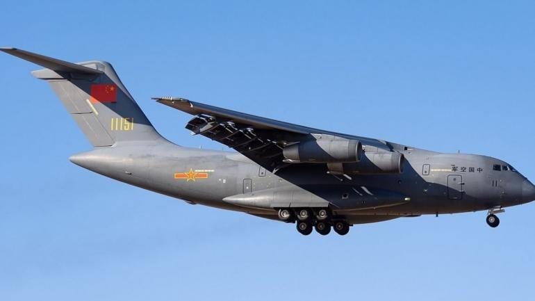Китай збільшив флот своїх Y-20B як аналогу Ил-76, які замість російських мають китайські двигуни WS-20